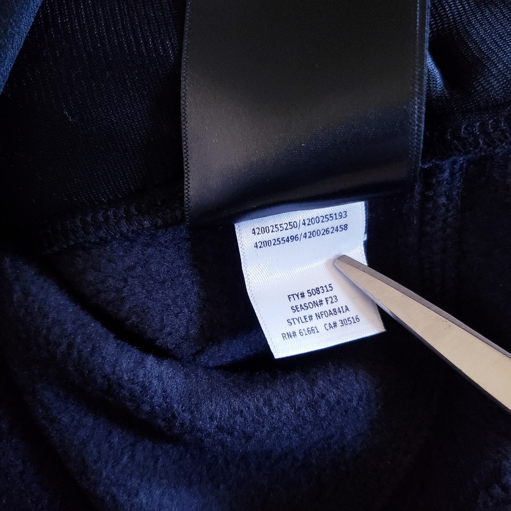 The North Face Women's Front Range Fleece Zip Black Jacket Size Large $130 - Picture 16 of 16